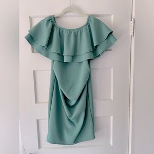 PinkBlush Sage fitted Maternity Dress - Size Small